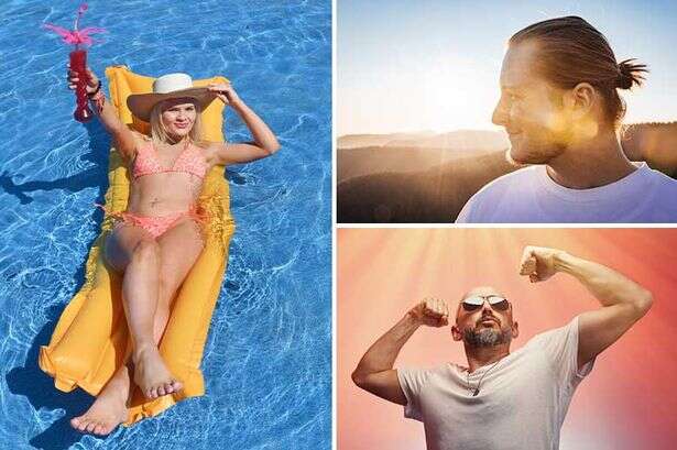 Sun worshippers told 'be careful' in soaring 21C heat as 'African plume' may blind you