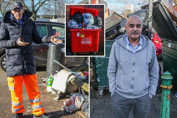 UK city street turned into 'stinking makeshift dump' as giant rats run wild in fly-tipped mountain of rubbish