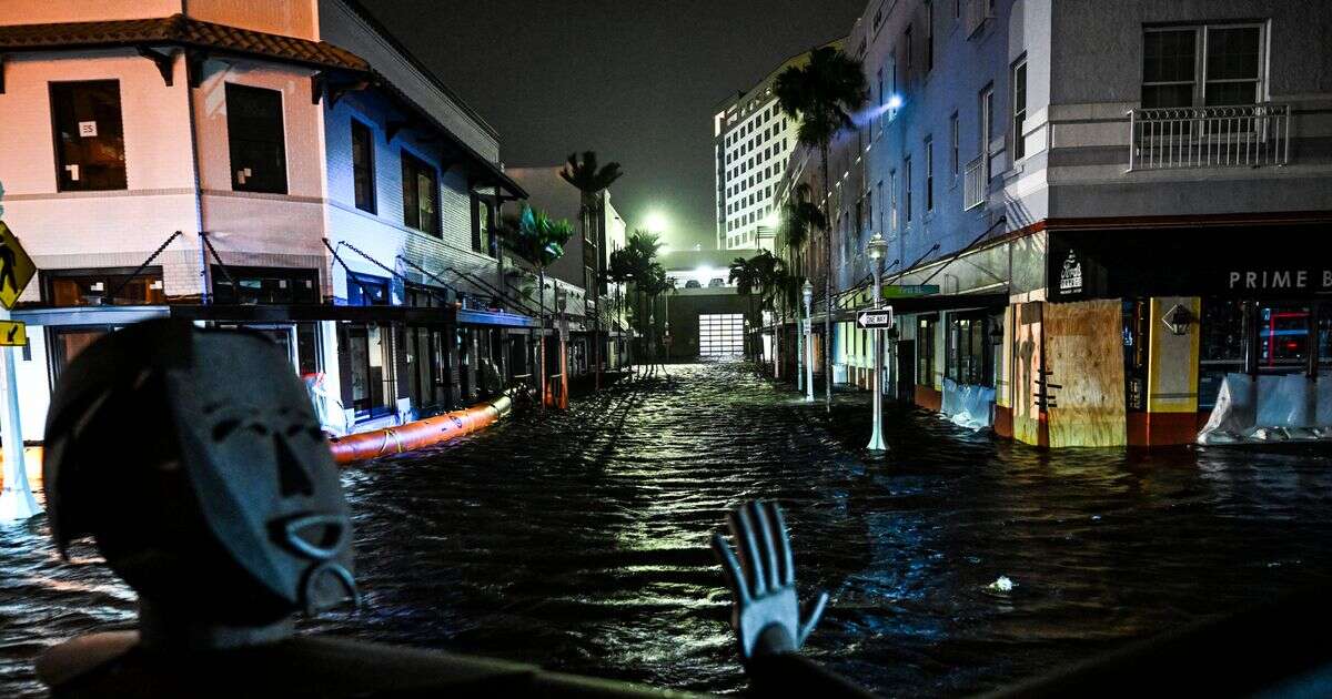 Man stuck in eye of Hurricane Milton saw 'giant blue explosions' and shares bigger fearHurricane