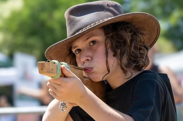 Brit lad, 9, crowned world champion pea shooter after three bullseyes