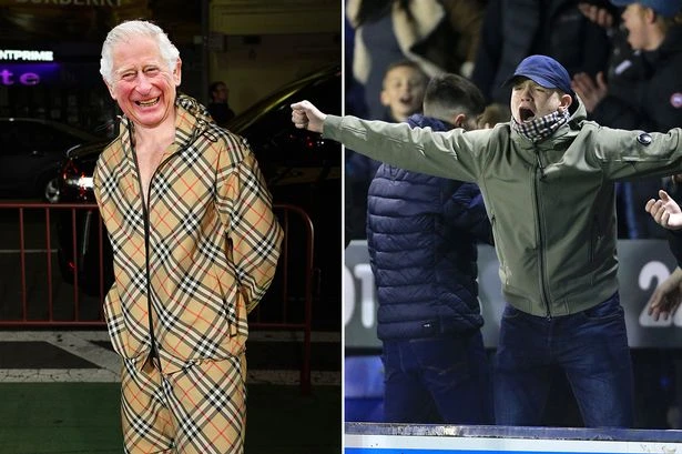 King Charles turns 'hooligan' as he teams up with 'chavvy' brand Burberry to flog £2,500 coats