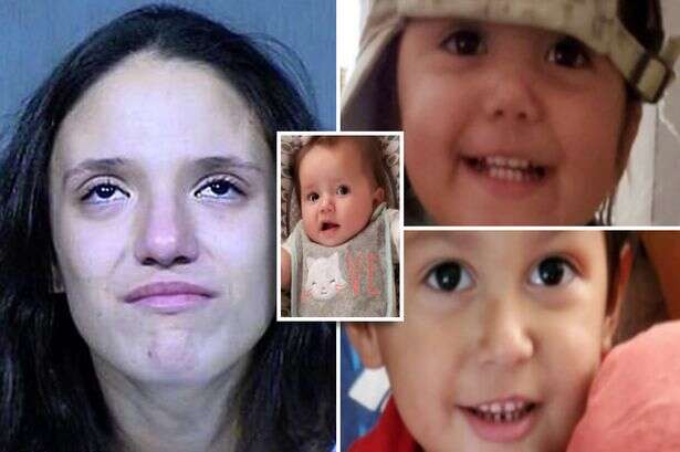 Twisted mum sang nursery rhymes to her three children while smothering them to death