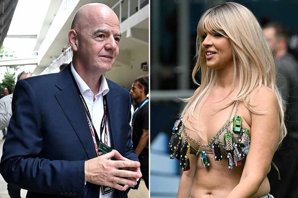 'World Cup's hottest fan' meets FIFA berk Gianni Infantino as his reaction spotted