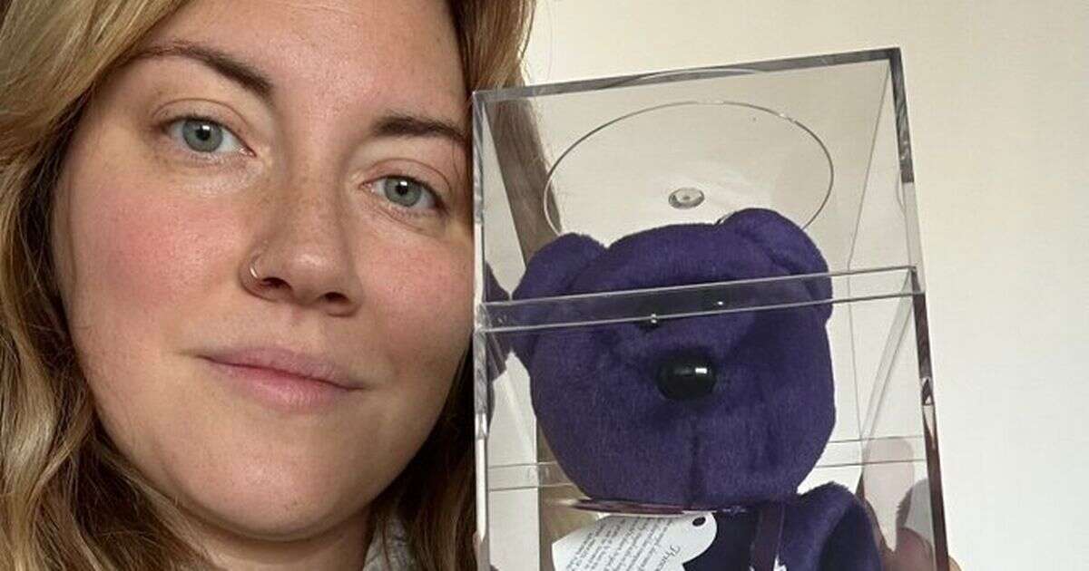 Woman says 'life's about to change' after finding rare Beanie Baby worth staggering £300k