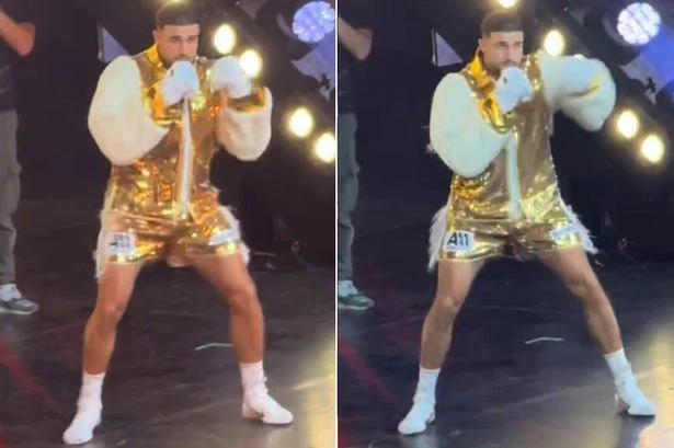 Tommy Fury's 'dramatic' stage frolic in tassel shorts will have Molly 'regretting' decision