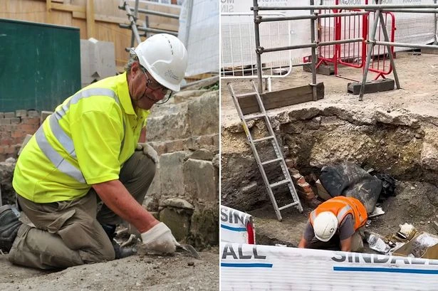 Ancient remains of more than 300 skeletons and medieval church found under a British university