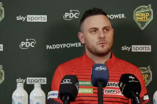 Darts star storms out of post-match press conference over being 'shown no respect'