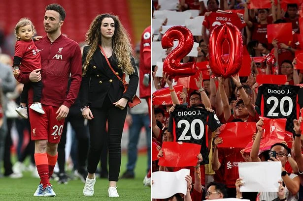 Diogo Jota's family to travel to Anfield for first Prem game since his tragic death