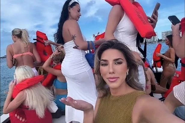 Bikini-clad partygoers scream as £3.6m Lamborghini yacht sinks during F1 Miami Grand Prix weekend