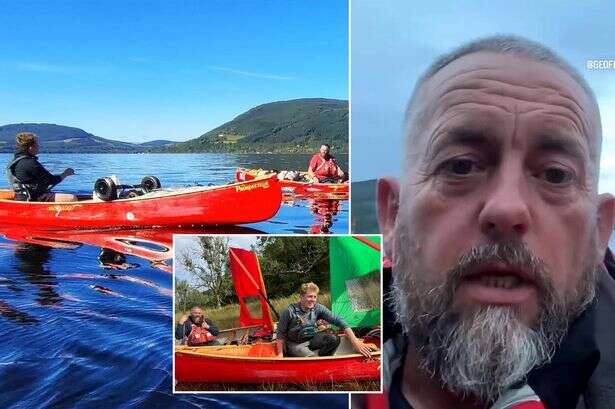 Loch Ness mystery deepens as father and son hit by unknown force during canoe trip