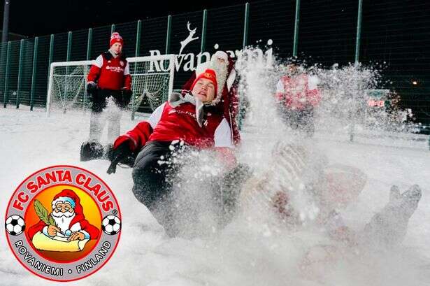 Inside FC Santa Claus who urge festive football fans to 'don't stop believing'