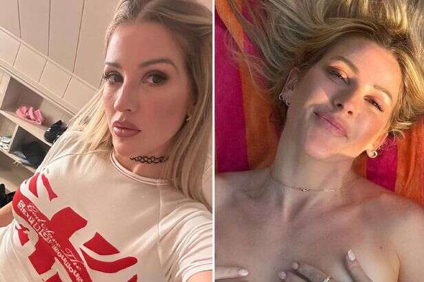 Ellie Goulding leaves little to the imagination as she goes topless for sexiest snap yet