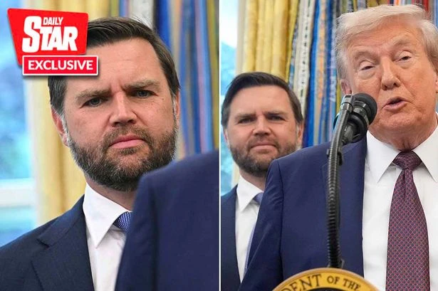 JD Vance 'finds Trump is dead rumours hilarious' as VP stifles grin behind back