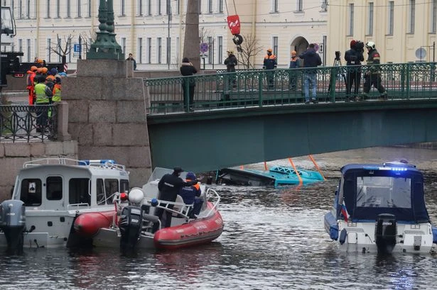 Bridge plunge bus survivor gasped for air in submerged vehicle and lost hold of missing wife’s hand