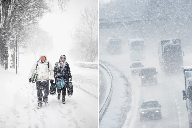 Brits to be hit by 382-mile snow blast as Met Office shares Christmas forecast