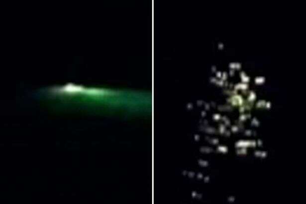 Shocking footage shows UFO eerily sinking under water in English Channel