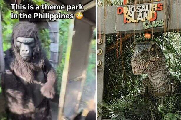 'World's scariest amusement park' with dinosaurs and 'real-life' Bigfoot who punches kids