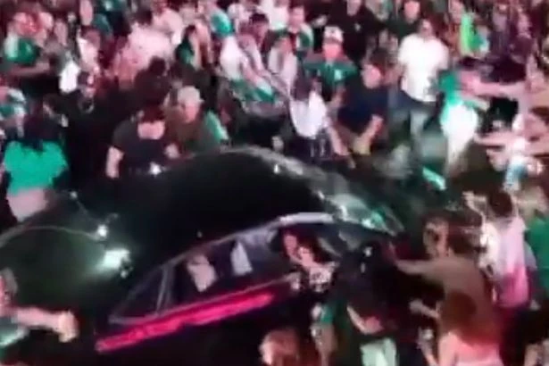 World Cup fans 'run over by car' as driver 'accelerates and ploughs into crowds'