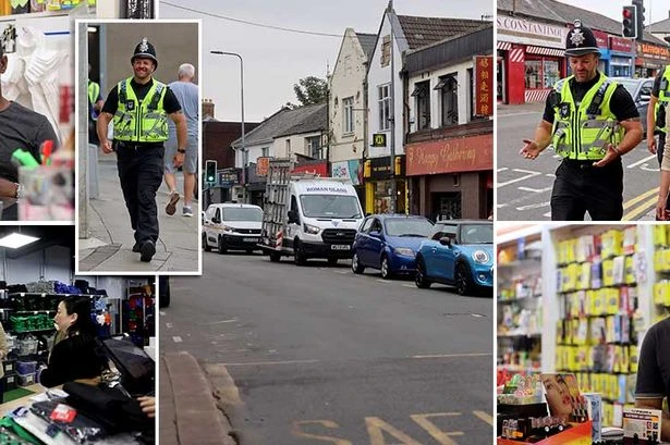 Beleaguered UK street where shops robbed every day and people drink, do drugs, and fight