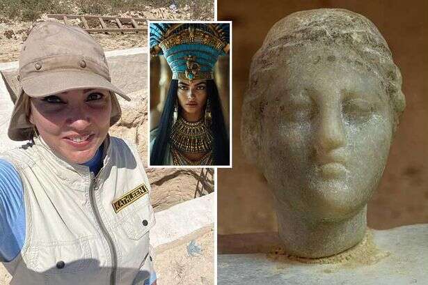 Cleopatra's true face 'revealed by supercomputer' after archaeologists find 'real' bust