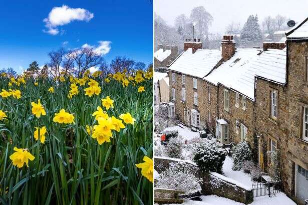 UK set for more snow in March as weather expert warns of 'very late wintry blast'