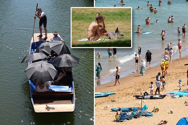 Heatwaves to last until September in 3-month British record baker with 35C temperatures