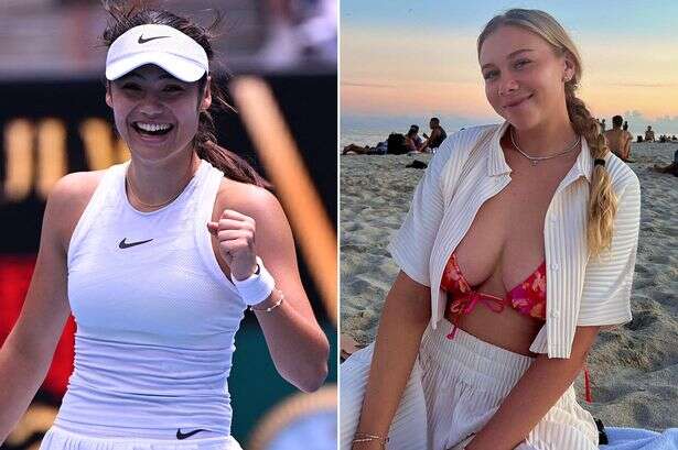 Raducanu dumps friend who was trolled for having 'giant chest' out of Aus Open