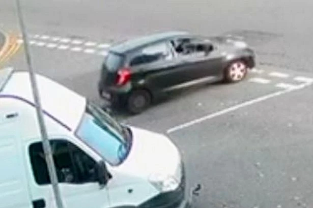 Chilling footage of Manchester synagogue terrorist leaving his house before attack