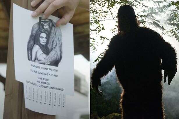 'Horny Bigfoot turns me on – a good time is guaranteed on one raunchy condition'