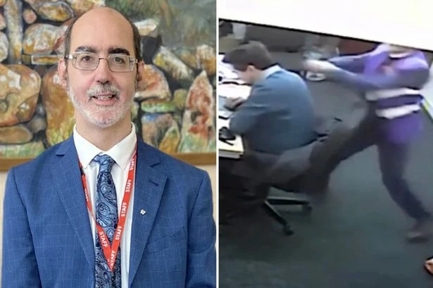 Headteacher who attacked deputy with spanner-like tool in 'love triangle' released from prison