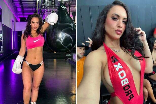 Ebanie Bridges inspired former Playboy model turned ring girl to take up boxing