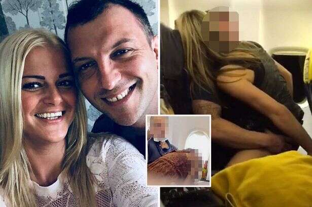 Passengers who joined the Mile High Club as couple busted getting frisky under coats