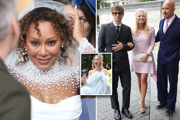 Mel B's star-studded St Paul's Cathedral wedding as star marries hairdresser
