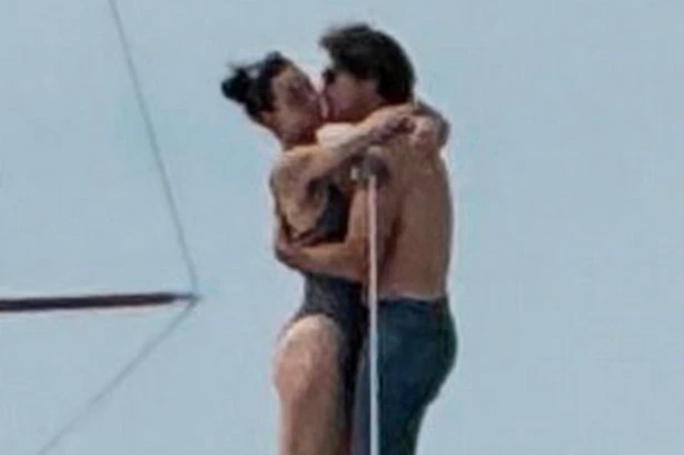 Katy Perry very handsy with Justin Trudeau as he grabs bum in steamy yacht snaps