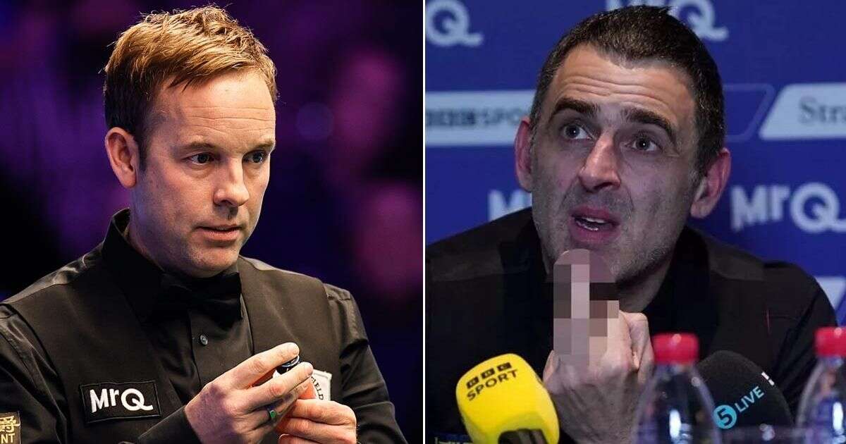 Ronnie O'Sullivan makes Ali Carter admission row after bitter X-rated barrage