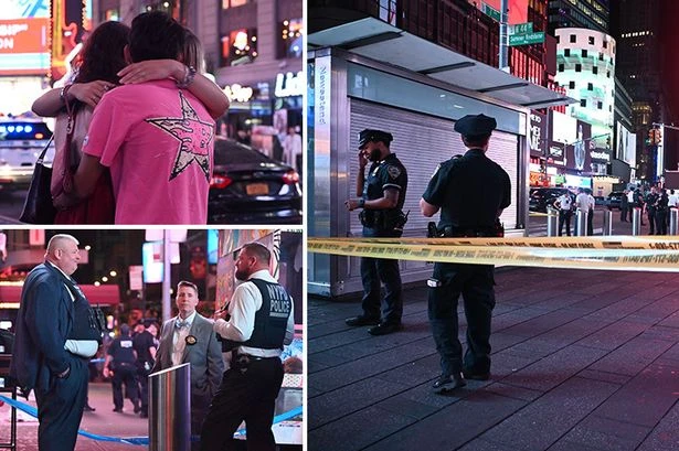 All we know about Times Square shooting - 'child shooter' to Hard Rock Cafe chaos