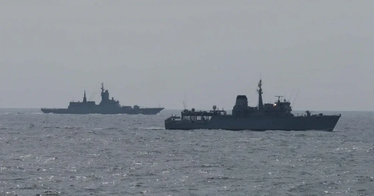 Royal Navy launches 5-day op as 'intelligence gathering' Russian ship seen in UK waters