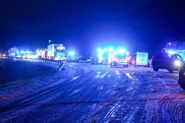 BREAKING Bus carrying 70 people crashes into lake as fatalities reported in Boxing Day horror