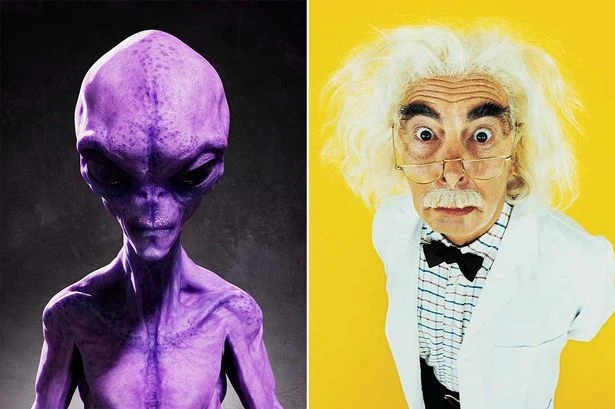 Alien hunters looking for little green men learn ET is more likely to be purple