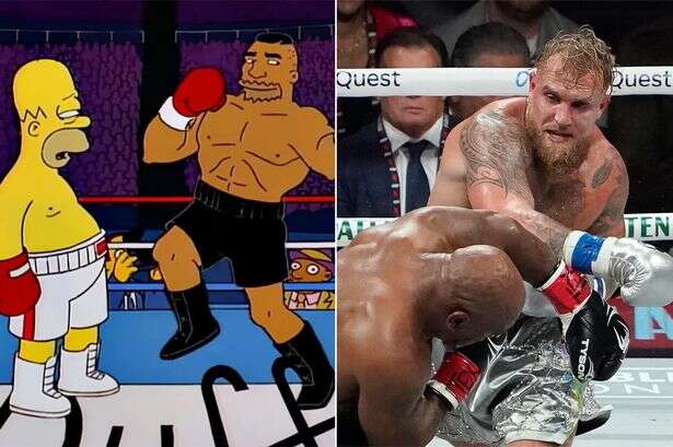 Simpsons predicted Netflix fight where 'idiot' Homer takes on veteran boxer