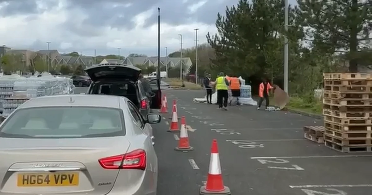 Huge Plymouth pipe bursts leaving hundreds of homes without water