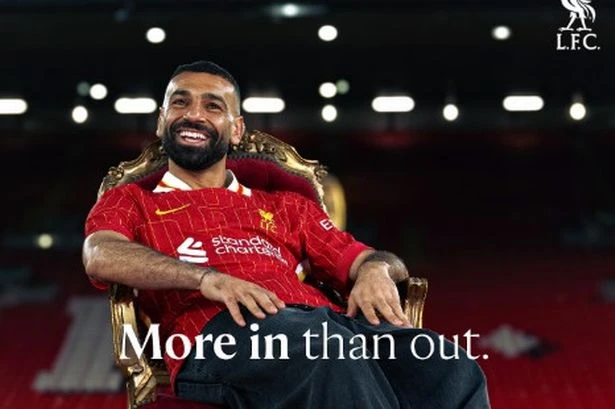 Mo Salah signs new Liverpool deal as 'Egyptian king' celebrates on a throne