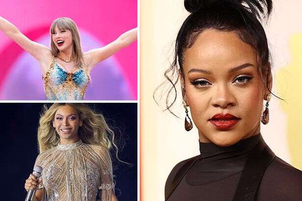 World's richest female musicians – as one artist knocks Rihanna off the top spot