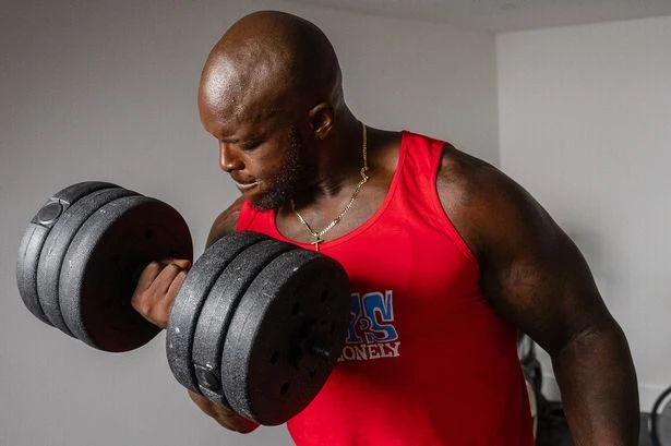 'Beast' Adebayo Akinfenwa gets unexpected new job as official chocolate bar breaker
