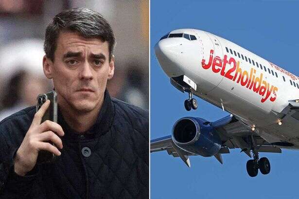 Jet2 chaos as drunk passenger 'runs down aisle trying to expose himself after break-up'