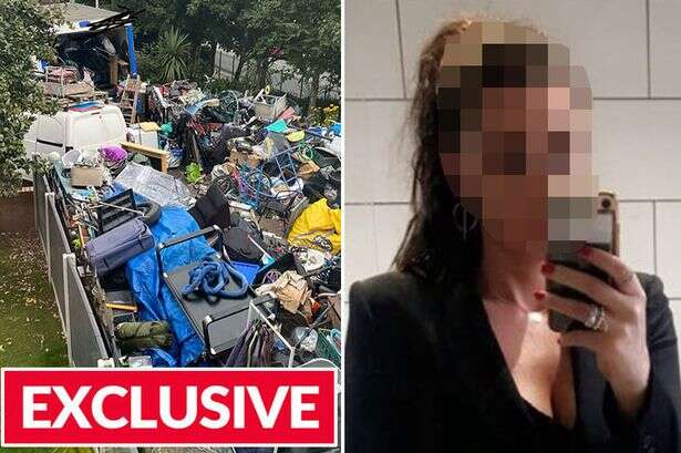 Woman’s kids ‘can’t play outside' due to neighbour from hell's trash pile 'full of rats'