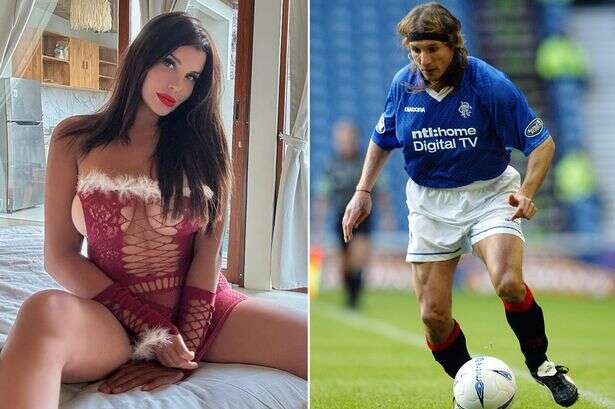 Rangers star's scorching hot model daughter is a TikTok star but hates football