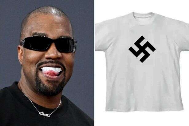 Kanye West selling sick swastika T-shirts after horrific 'I love Hitler' rant