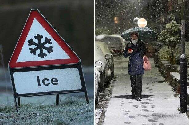 Met Office gives UK 17-hour ice warning - see full list of areas that could be affected