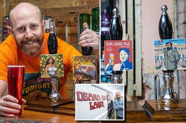 Inside pub where fans go wild for controversial 'Osama Bin Lager' and 'Saddam's Stout'